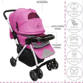 Coche Cuna  Blake Rosada