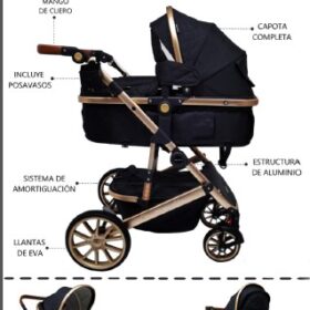Coche Moisés Milán Negro