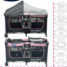 Cuna corral DREAMER Rosa