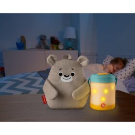 FISHER PRICE OSITO Y  PROYECTOR DE LUCES DE  LUCIÉRNAGA
