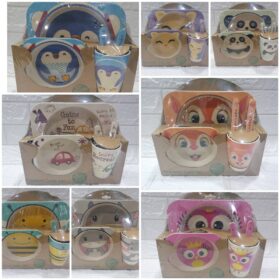 SET DE PLATOS BAMBU
