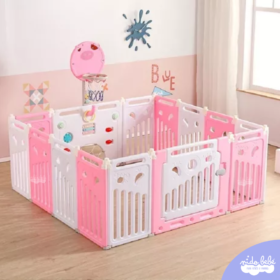 Corral Marino plegable Rosado