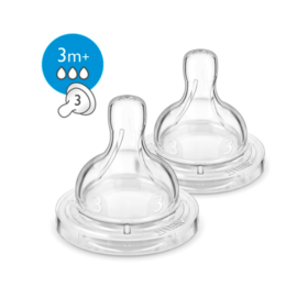 Tetina Anticolic x2 Avent Flujo Medio