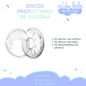 DISCOS PROTECTORES DE SILICONA