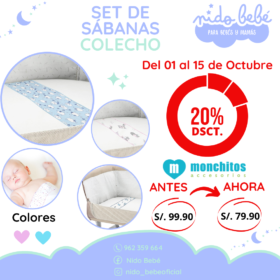 Set de sabanas colecho