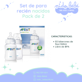 Set de para recién nacidos Pack de 2