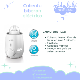 Calienta biberón eléctrico Avent
