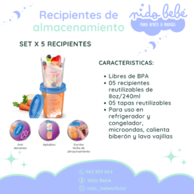 Recipientes de almacenamiento Avent