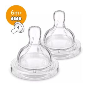 Tetina Anticolic x2 Avent Flujo Rapido