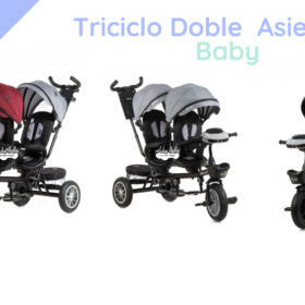 Triciclo Doble  Asiento E-Baby