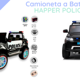 Camioneta a Batería HAPPER POLICE