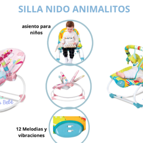 SILLA NIDO ANIMALITOS