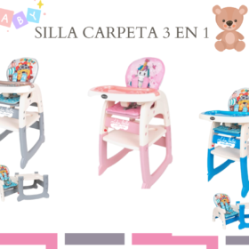 SILLA CARPETA 3 EN 1