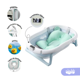 Bañera para Bebé Portátil Ideal SPA Azul