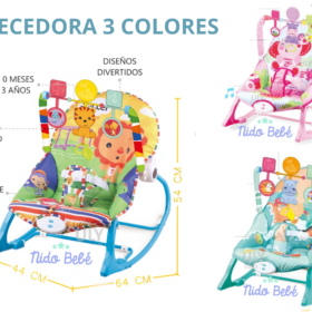 MECEDORA 3 COLORES