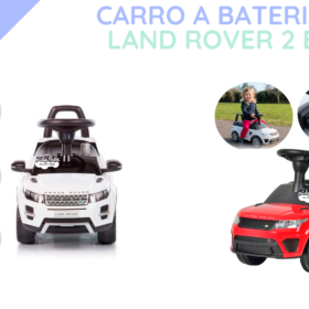 CARRO A BATERIA 6V LAND ROVER 2 EN 1