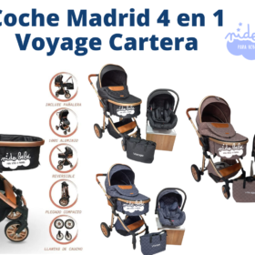 Coche Madrid 4 en 1 Voyage Cartera