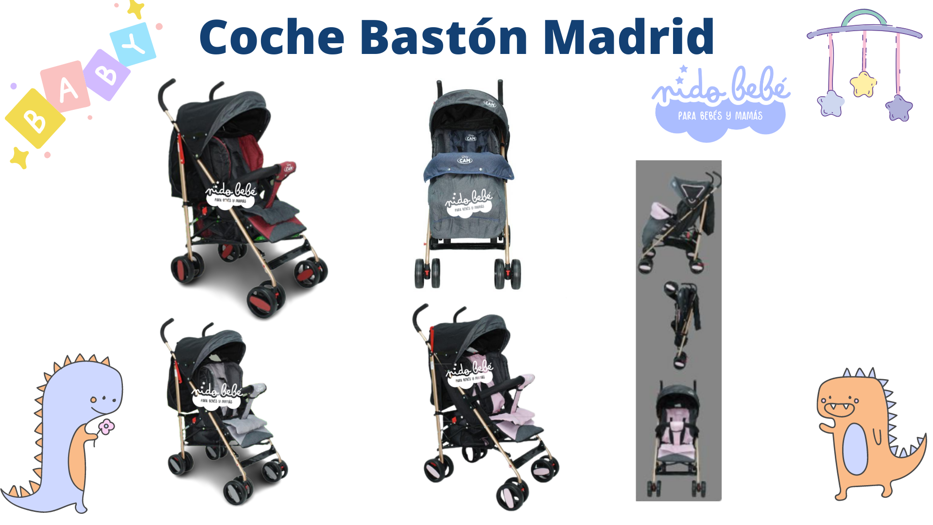 51 Coche Bastón Madrid - Imagen 1