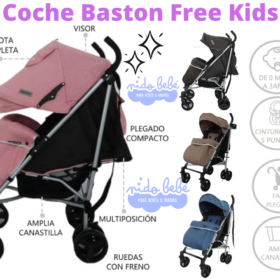 Coche Baston Free Kids