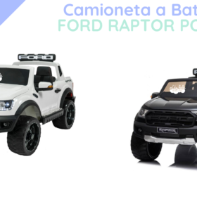 Camioneta a Batería FORD RAPTOR POLICE