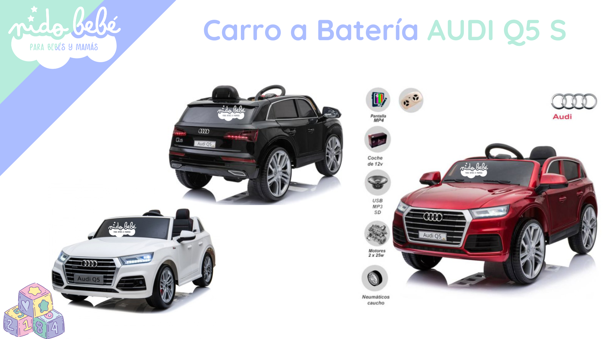 9 Carro a Batería AUDI Q5 S - Imagen 1