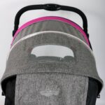 COCHE DE PASEO BRAVIAR – EBABY – ROSADO- EB1092RSD - Imagen 3