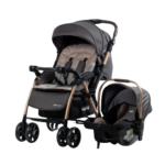 Coche Cuna Para Bebe Con Portabebe Ebaby Braviar Negro