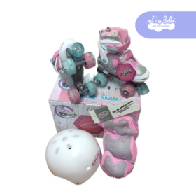PATIN OKA 4 RUEDAS BLANCO NINA TALLA M