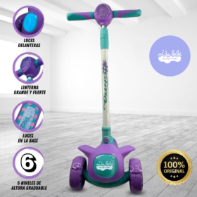 Scooter con Luces «AXE PRO» Purple