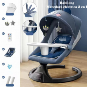 Silla mecedora eléctrica 3 en 1 Babilong