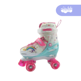 PATIN 4 RUEDAS OXIE BLANCO TALLA M 31 - 34