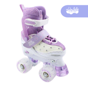 PATIN 4 RUEDAS OXIE LILA TALLA S 31 - 34