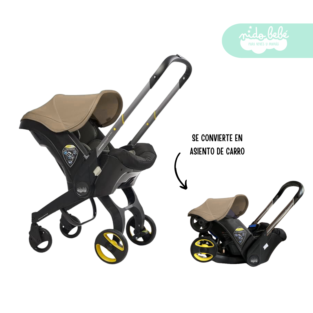 7 Coche Portabebé 2 en 1 modelo Donna Beige - Imagen 1