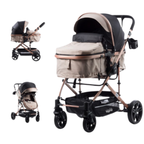 Coche Cuna Moises de Lujo Bigi Ebaby Beige