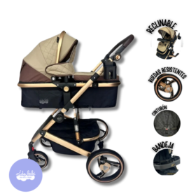 Coche Moisés de Lujo «BERLÍN GRAND» Edición Limitada BEIGE