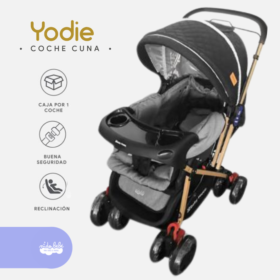 Coche Cuna de Lujo «Yodie» Black