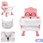 Silla De Comer de bebé modelo Mini Osito Rosa - Imagen 2