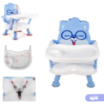 Silla De Comer de bebé modelo Mini Osito Celeste - Imagen 2
