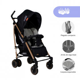 Coche Baston King color Negro
