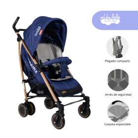 Coche Baston King color Azul