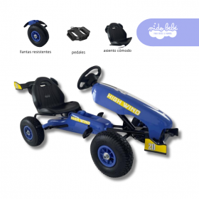 Carrito Chachicar para Niño modelo Tour color Azul
