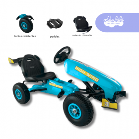 Carrito Chachicar para Niño modelo Tour color Celeste