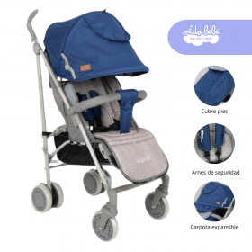 Coche Baston Cool Galxy Color Azul