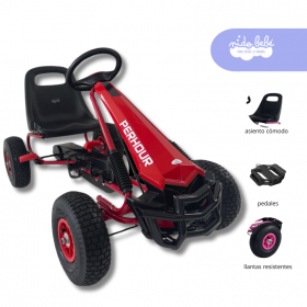 Carrito Chachicar para Niño modelo Meta color Rojo