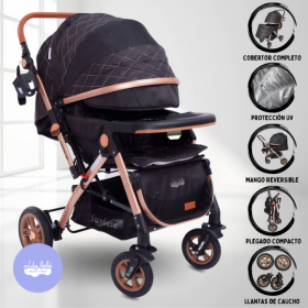 Coche Cuna De Lujo «SUNDARA VIP» Edición Limitada Black