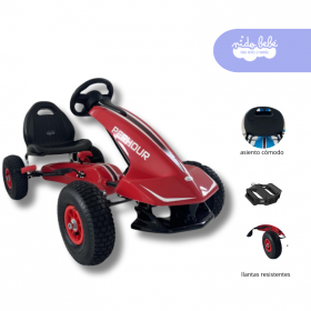 Carrito Chachicar para Niño modelo Bross color Rojo