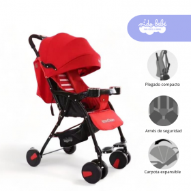 Coche Maleta modelo Jorsh Color Rojo