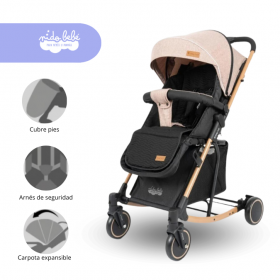 Coche Cuna con Mecedora modelo Madrid color Beige