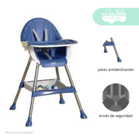Silla de Comer de bebé modelo Mimi color Azul