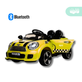 Carrito a Batería para niño Modelo Mini Cooper color Amarillo
